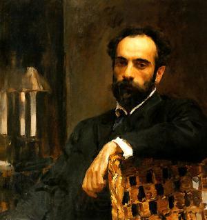 Valentin Serov Portrait of Isaac Levitan Spain oil painting art